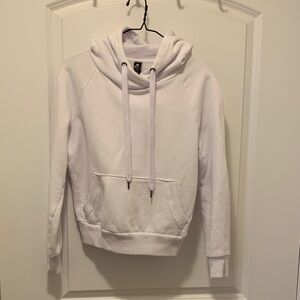 90 Degree By Reflex Soft White Turtleneck Sweater Hoodie S Women